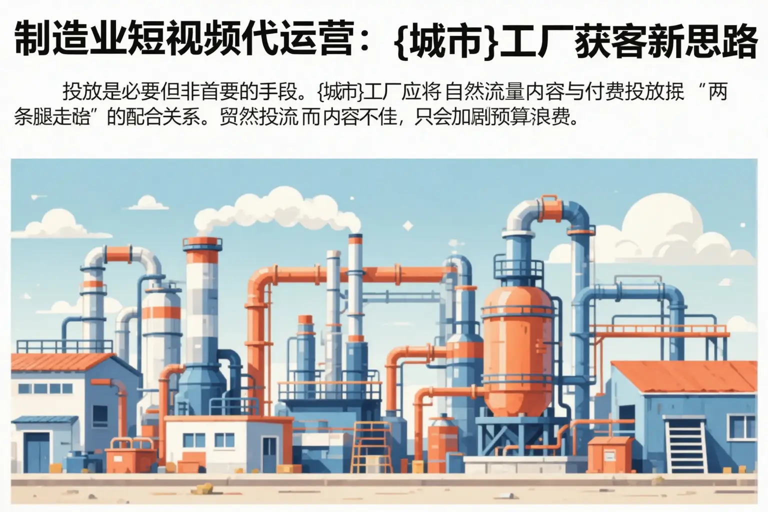 制造业短视频代运营:宝丰工厂获客新思路